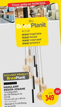 Brico Hanglamp design josiane aanbieding