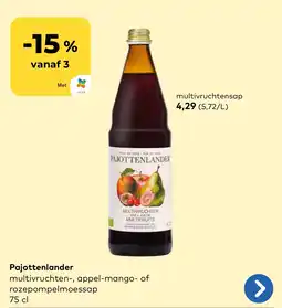 Bio Planet Pajottenlander multivruchtensap aanbieding
