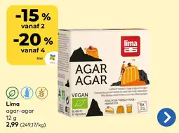 Bio Planet Lima agar-agar aanbieding