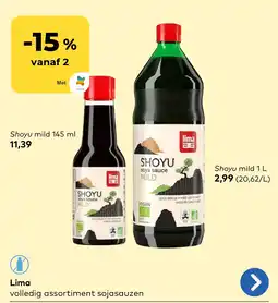Bio Planet Shoyu soya sauce aanbieding