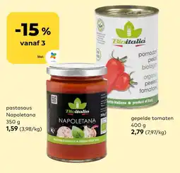 Bio Planet pastasaus napoletana aanbieding