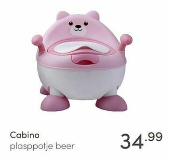 Baby & Tiener Cabino plasppotje beer aanbieding