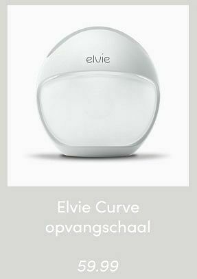 Elvie curve opvangschaal