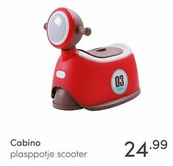 Baby & Tiener Cabino plasppotje scooter aanbieding