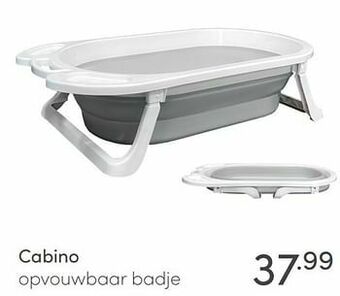 Baby & Tiener Cabino opvouwbaar badje aanbieding