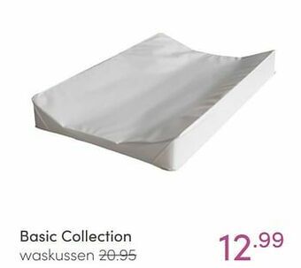 Baby & Tiener Basic collection waskussen aanbieding