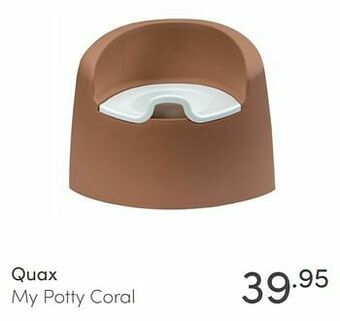 Baby & Tiener Quax my potty coral aanbieding