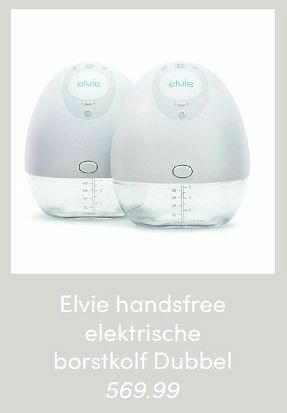 Elvie handsfree elektrische borstkolf dubbel