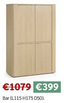 Crack Bar (l115 h175 d50) aanbieding
