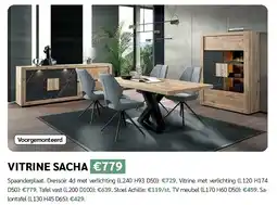 Crack Vitrine sacha aanbieding