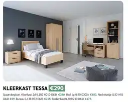 Crack Kleerkast Tessa aanbieding