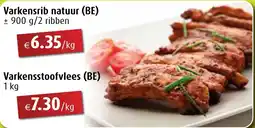 Aronde Varkensrib natuur aanbieding