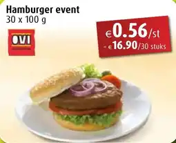 Aronde Hamburger event aanbieding