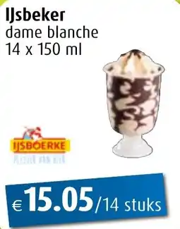 Aronde Ijsbeker dame blanche aanbieding