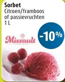 Aronde Missault Sorbet aanbieding