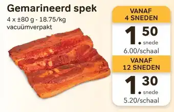 Gemarineerd spek