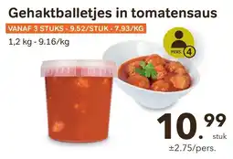 Bon Ap Gehaktballetjes in tomatensaus aanbieding