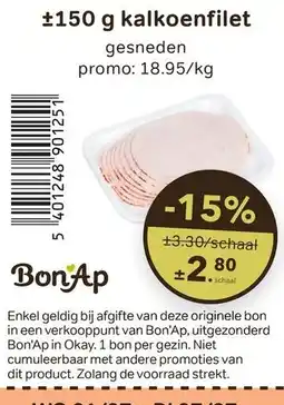 Bon Ap kalkoenfilet aanbieding