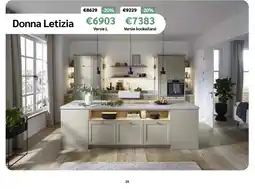 Crack Donna Letizia Versie kookeiland aanbieding