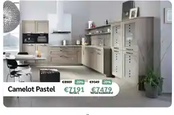 Crack Camelot Pastel Versie Kookeiland aanbieding