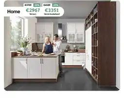 Crack Home Versie Kookeiland aanbieding