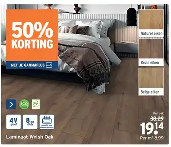 Laminaat Welsh Oak
