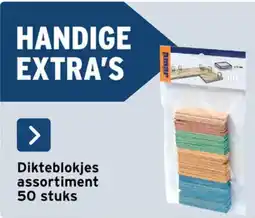 GAMMA Dikteblokjes assortiment aanbieding