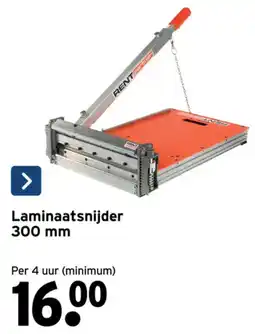 GAMMA Laminaatsnijder aanbieding