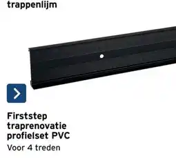GAMMA Firststep traprenovatie profielset pvc aanbieding