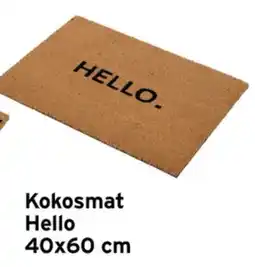 GAMMA Kokosmat Hello aanbieding