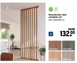 GAMMA Roomdivider Opti complete set aanbieding