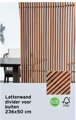 GAMMA Lattenwand Divider Voor Buiten aanbieding