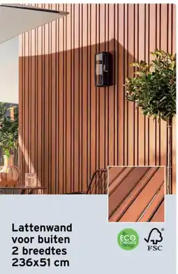 GAMMA Lattenwand voor Buiten aanbieding