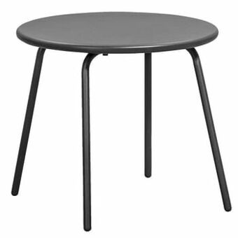 Leen Bakker Bijzettafel Vilanova - antraciet - 45xØ50 cm - Leen Bakker aanbieding