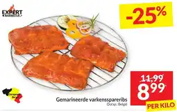 Intermarché Gemarineerde varkensspareribs aanbieding