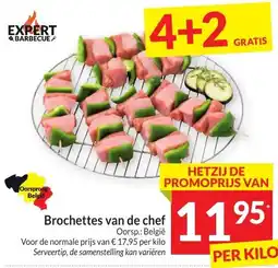 Intermarché Brochetttes van de chef aanbieding