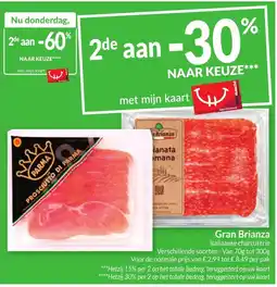 Intermarché Gran Brianza Italiaanse charcuterie aanbieding