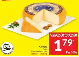 Intermarché Chimay Kaas aanbieding