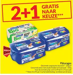 Intermarché Gevormde ongezouten bio boter aanbieding