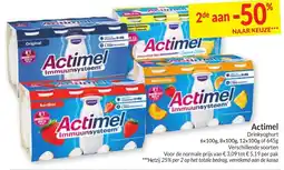 Intermarché Actimel Drinkyoghurt aanbieding