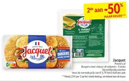 Intermarché Jacquet Panini's of Burgers maxi aanbieding