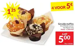 Intermarché Gevulde muffins aanbieding
