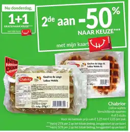 Intermarché Chabrior Luikse wafels aanbieding