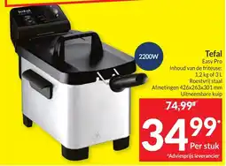 Intermarché Tefal Easy Pro friteuse aanbieding