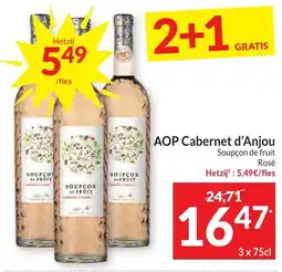 Intermarché AOP Cabernet d'Anjou aanbieding