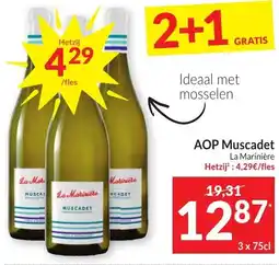 Intermarché AOP Muscadet La Marinière aanbieding