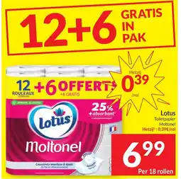 Intermarché Lotus Moltonel aanbieding