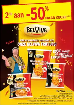 Intermarché Belgische frietjes aanbieding
