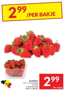 Intermarché Aardbeien aanbieding