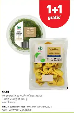 Eurospar Spar Verse Pasta, Gnocchi of Pastasaus aanbieding